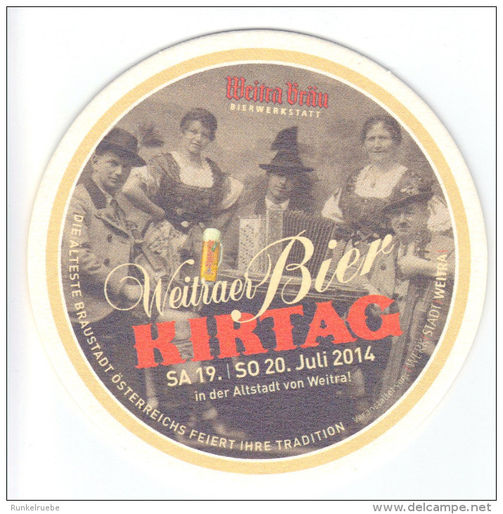 Weitraer Bier Kirtag, Juli 2014, Austria - Bierdeckel