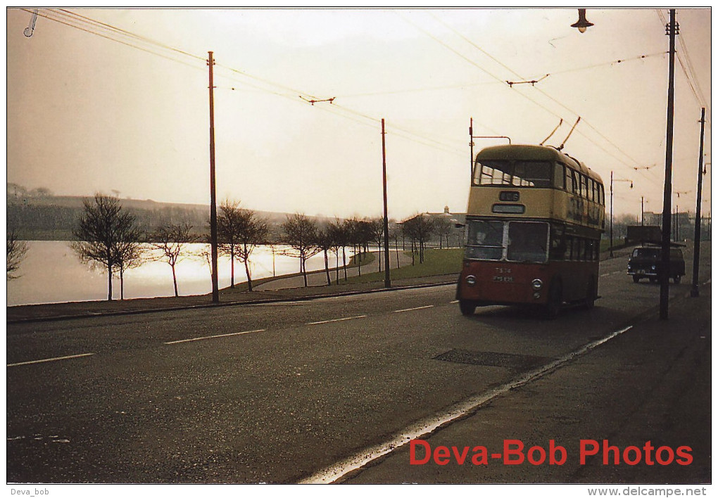 Trolleybus Photo Glasgow Corporation Transport TB74 BUT 9613T Crossley FYS835 - Cars