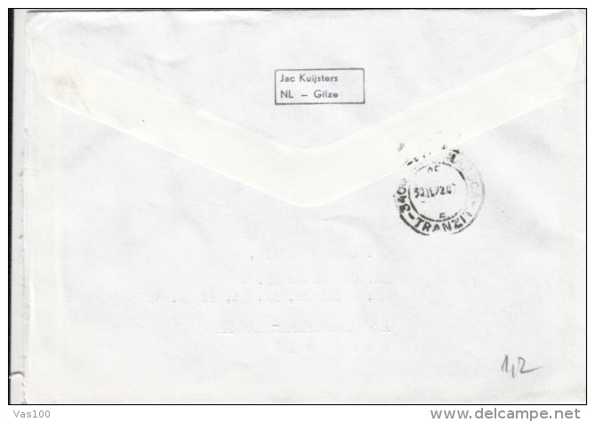 STAMPS ON COVER, NICE FRANKING, PEDIATRICS, 1992, NETHERLANDS - Covers & Documents