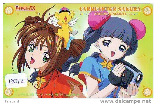 Télécarte Japon * MANGA * CLAMP * CARDCAPTOR * SAKURA (13.212) ANIMATE * Animé * Japan Phonecard * TK *  CINEMA - Cine