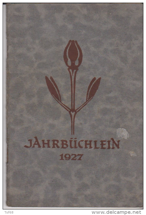 Jahrbüchlein 1927 - Calendarios