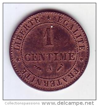 Cérès. 1 Centime 1888 A . - 1 Centime