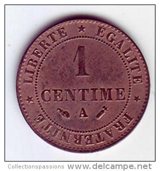 Cérès. 1 Centime 1889 A . - 1 Centime