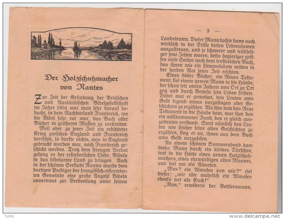 Kleine Heft 1949 Der Holzschumacher Vom Nantes Nr 18 St Johannis Druckerei Dinglingen - Cristianesimo