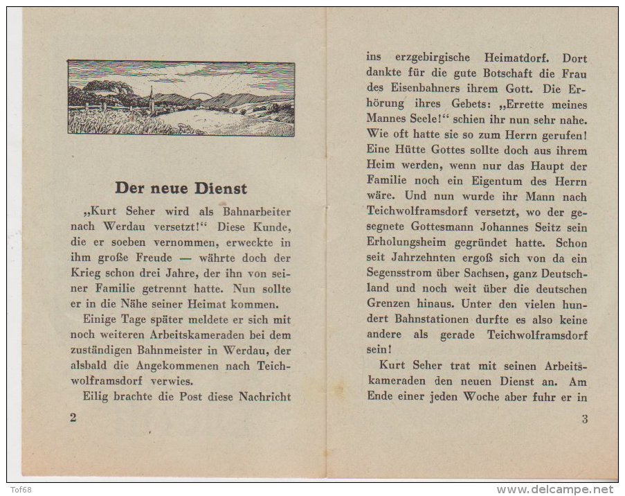 Kleine Heft 1951 Der Neue Dienst St Johannis Druckerei Dinglingen - Christendom