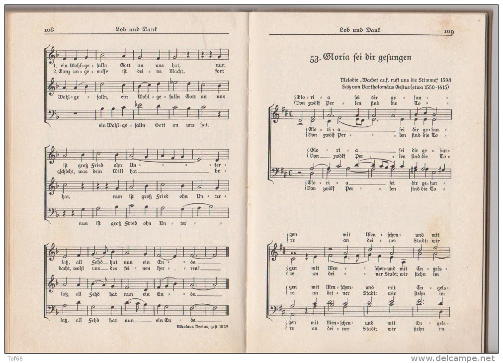Im Kreis Der Kirchenjahres 1938 Lieder Buch - Christianism