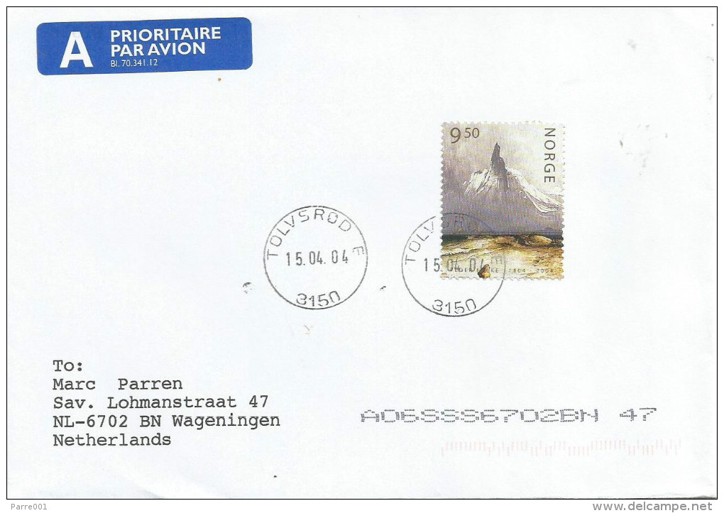 Norway 2004 Tolvsrod Mountain Glacier Gletscher Cover - Andere & Zonder Classificatie