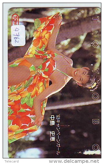 Télécarte Japon EROTIQUE (4762) EROTIC *  *  Japan PHONECARD EROTIK * BIKINI GIRL * FEMME  SEXY LADY - Moda