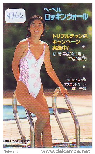 Télécarte Japon EROTIQUE (4766) EROTIC *  *  Japan PHONECARD EROTIK * BIKINI GIRL * FEMME  SEXY LADY - Moda