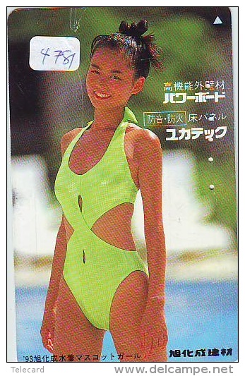 Télécarte Japon EROTIQUE (4781) EROTIC *  *  Japan PHONECARD EROTIK * BIKINI GIRL * FEMME  SEXY LADY - Moda