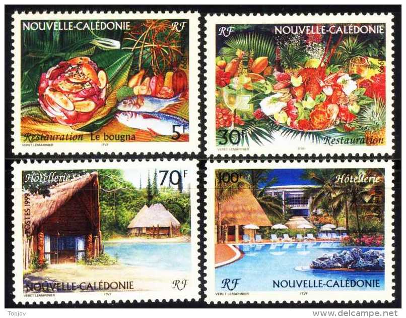 NEW CALEDONIA  -  TOURISM - HOTELS  - **MNH - 1999 - Hôtellerie - Horeca