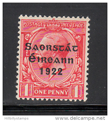 Ireland    Scott No.45    Unused Hinged       Year  1922   . - Ungebraucht