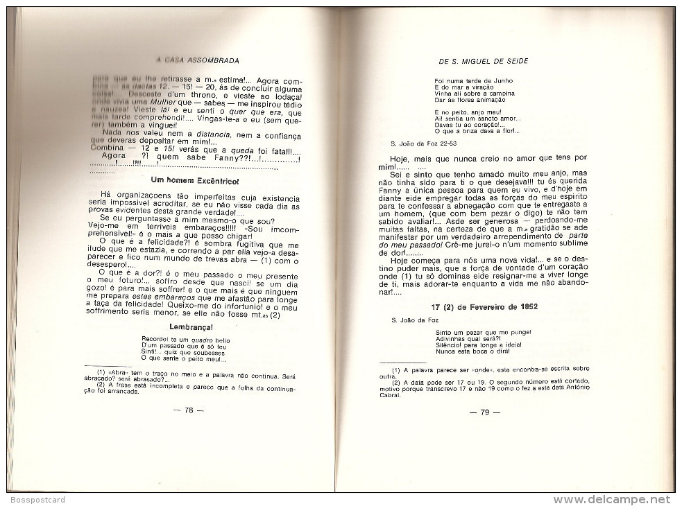 Famalição - "A Casa Assombrada de S. Miguel de Seide - A Casa de Camilo" por Amândio César. Camilo Castelo Branco.