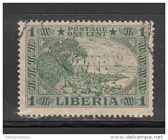 Liberia    Scott No. 183    Used    Year  1921 - Liberia