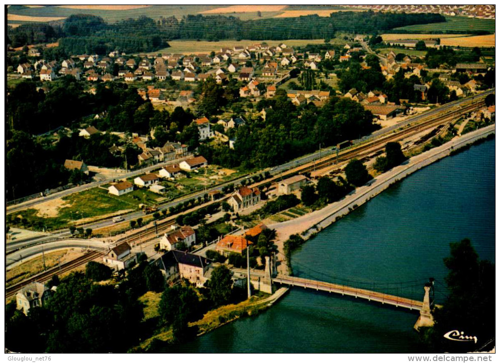 60-PRECY SUR OISE......VUE GENERALE AERIENNE....CPM - Précy-sur-Oise