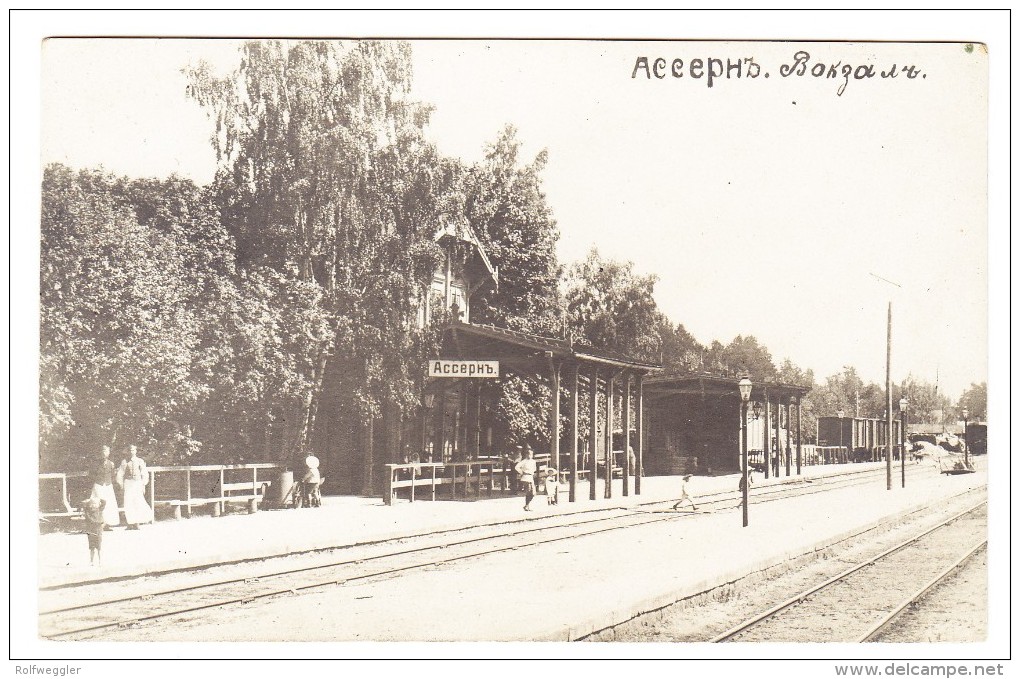 Lettland - ASARI - JURMALA Bahnhof - Lettonie