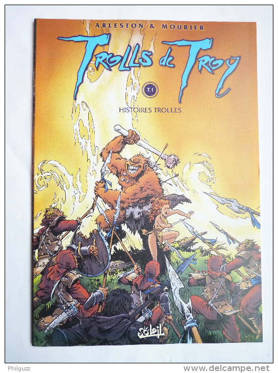 TROLLS DE TROY T1 - MOURRIER - Album Publicitaire Pour SOLEIL - VSD - Lanfeust De Troy