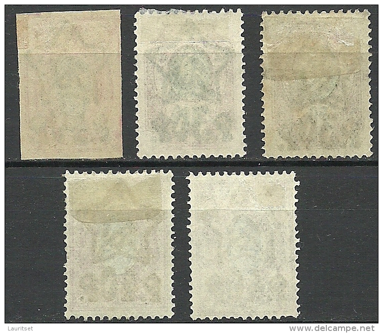 RUSSIA Russie Russland 1922 - 1923 Lot Mint & Used Stamps - Neufs