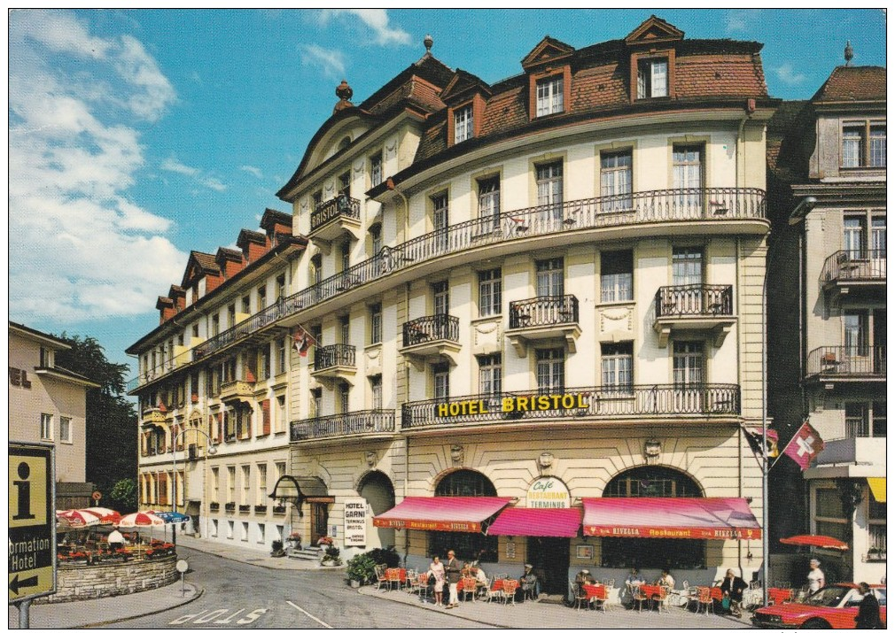Hotel Bristol-Terminus,Switzerland.P15 . - Other & Unclassified
