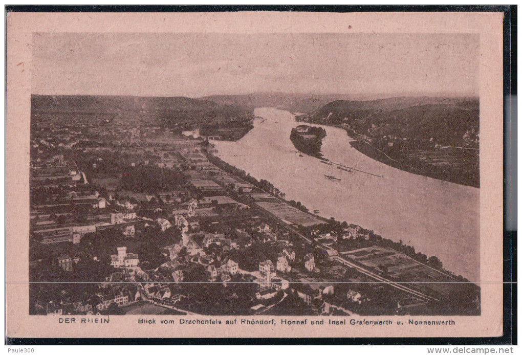 Königswinter Am Rhein - Ruine Drachenfels - Blick Vom Drachenfels - Drachenfels