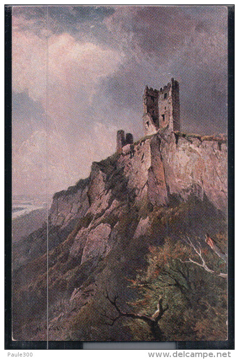 Königswinter Am Rhein - Drachenfels - Ruine - Künstlerkarte - Drachenfels