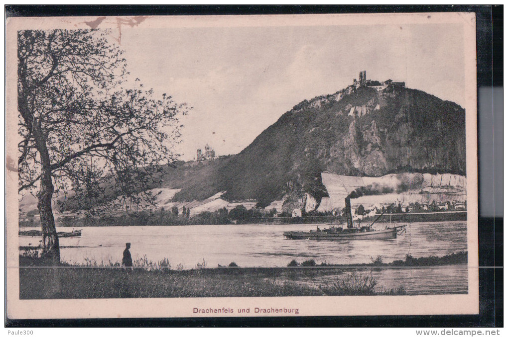 Drachenfels Am Rhein - Und Drachenburg - Drachenfels