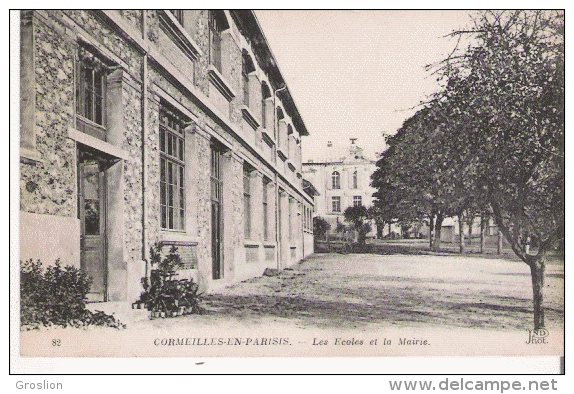 CORMEILLES EN PARISIS 82 LES ECOLES ET LA MAIRIE - Cormeilles En Parisis