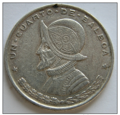 Panama  1/4 De Balboa  1962  Argento  Silver - Panama