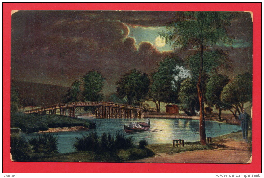 147143 / 1912 CONSTANTINOPLE Austria Osterreich POST  Turkey Turkije - SOFIA BULGARIA // BRIDGE MOON - Storia Postale