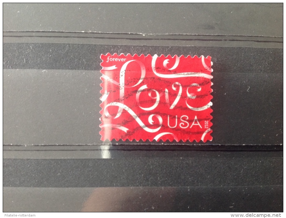 Verenigde Staten / USA - Love Forever 2012 - Used Stamps