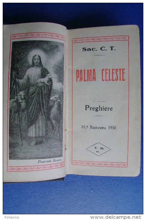 PFY/27 RICORDO D'OROPA - MESSALE - PALMA CELESTE Unione Tip.Milano Ed.1930 - Religione