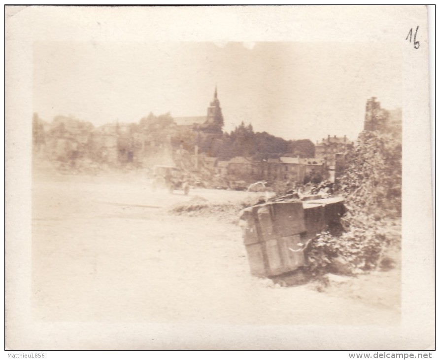 Photo Avril 1918 Secteur IEPER Ou Avelgem? (Ypres, Bataille De La Lys) - Une Vue (A73, Ww1, Wk1) - Ieper