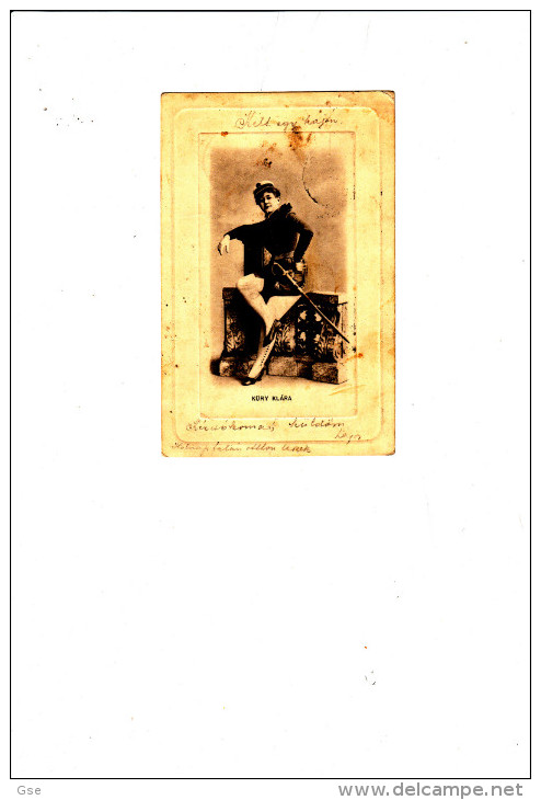 UNGHERIA  1924 - Cartolina - Foto Kury Klara - Lettres & Documents