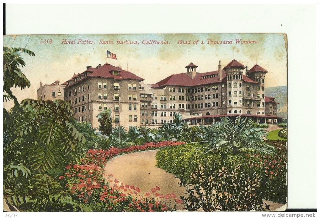 USA71  --  SANTA BARBARA  --  HOTEL POTTER - Santa Barbara