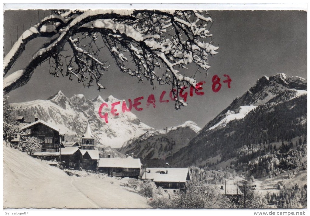 SUISSE - GRYON - LES DIABLERETS ET L' ARGENTINE - Gryon