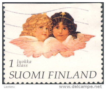 Finlande  1997. ~ YT 1336 -  Anges - Oblitérés