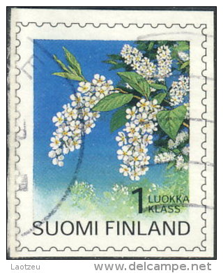 Finlande  1997. ~ YT 1345 - Merisier à Grappes - Oblitérés