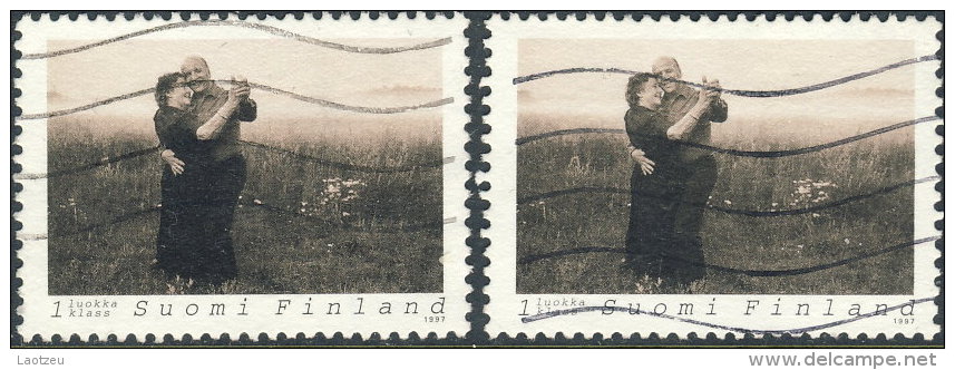Finlande  1997. ~ YT 1350 Par 2 - Couple Dansant Le Tango - Used Stamps