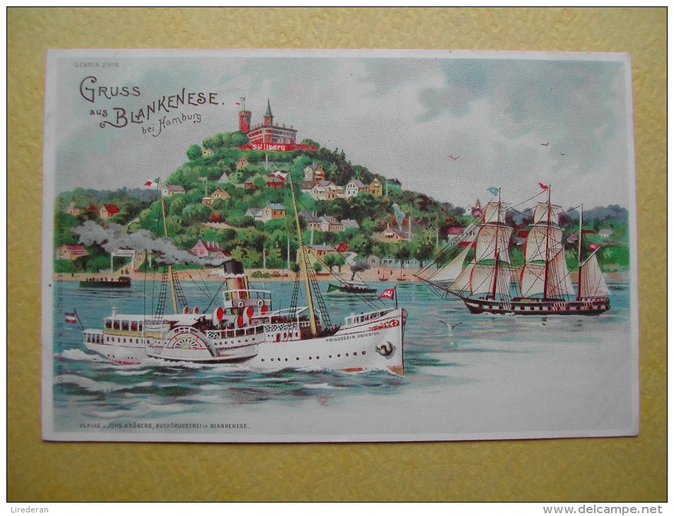 HAMBURG. Blankenese. Vue Générale. - Blankenese