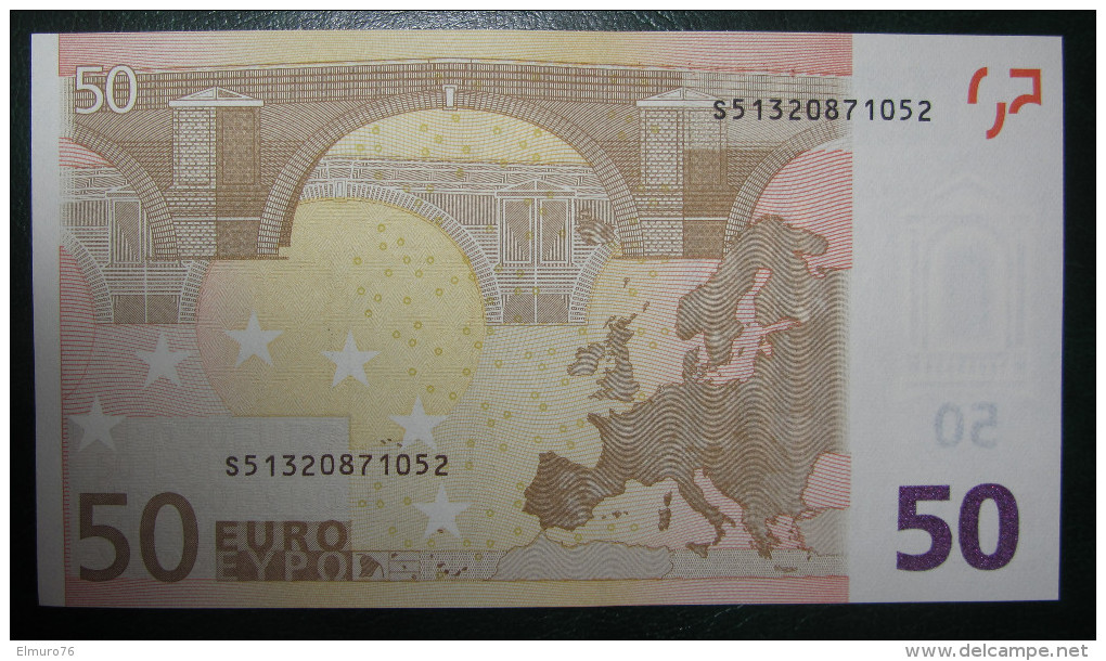 50 EURO J077A1 Italy Serie S Perfect UNC - 50 Euro