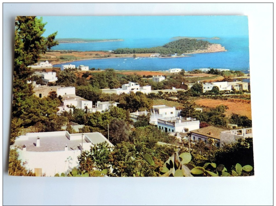 Carte Postale Ancienne : IBIZA : SANTA EULALIA : Vista Panoramica - Ibiza