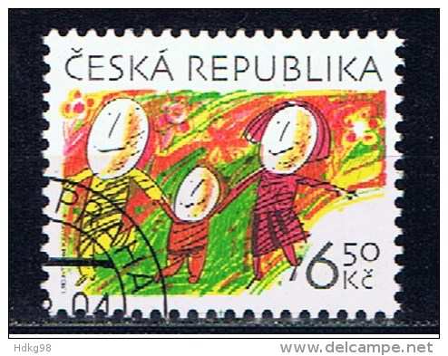 CZ+ Tschechei 2004 Mi 391 Ostern - Used Stamps