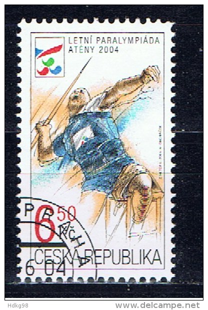 CZ+ Tschechei 2004 Mi 405 Paralympics - Used Stamps