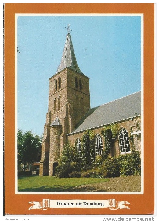 NL.- Domburg. Nederlands Hervormde Kerk. Groeten Uit Domburg. - Domburg