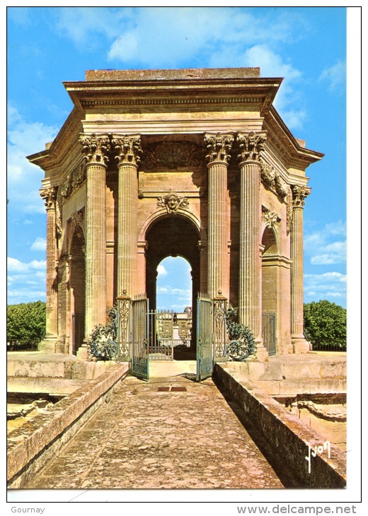 Montpellier : Chateau D'eau Du Peyrou Statue Louis XIV Et Arc De Triomphe (millenaire De Montpellier Tirage Limité Yvon - Montpellier