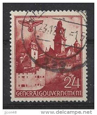 Generalgouvernement 1940  Bauwerke   (o) Mi.45 - General Government