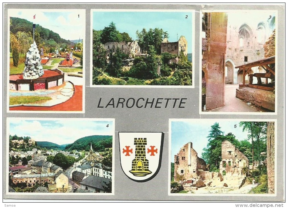 Luxembourg - Larochette - Golf- Châteaux Féodal - Créhange - Hombourg - Armoiries - Larochette