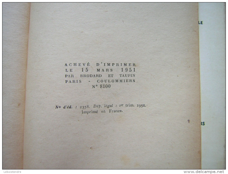 POLICIER  SERIE BLEME GORDON Mc DONNELL ON NE ME CROIRA PAS    GALLIMARD N° 19 EO   1951 AVEC JAQUETTE