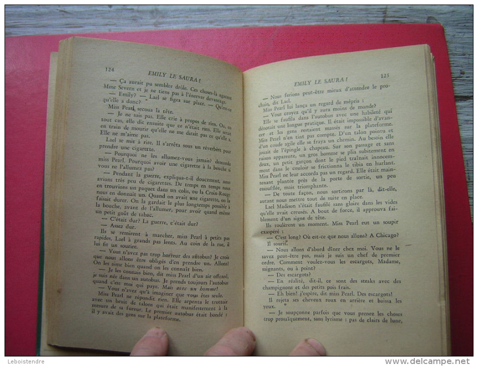 POLICIER  SERIE BLEME NANCY RUTLEDGE  EMILY LE SAURA !  GALLIMARD N° 6  EO   1950 SANS JAQUETTE - Série Blême