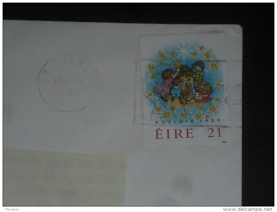 LETTRE IRLANDE IRELAND EIRE AVEC YT 700 - NOEL CHRISTMAS - - Covers & Documents